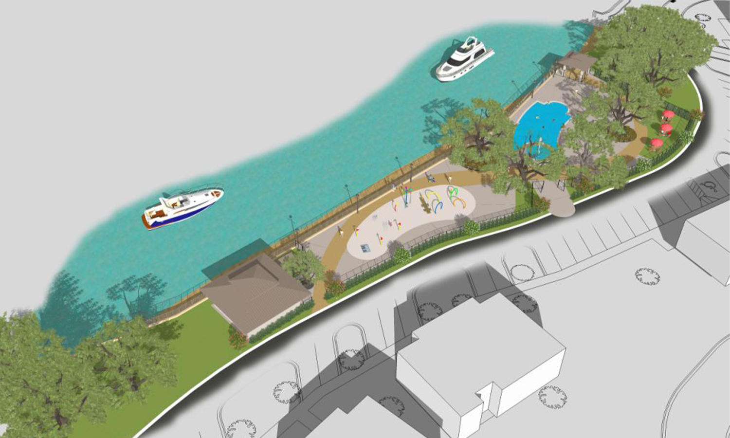 Splash Park Rendering