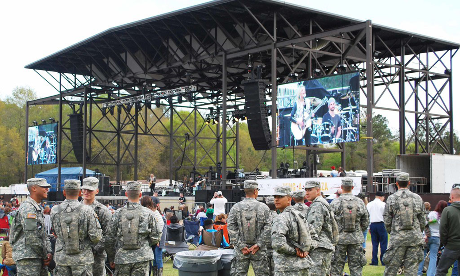 Wetherby Stage During Concert